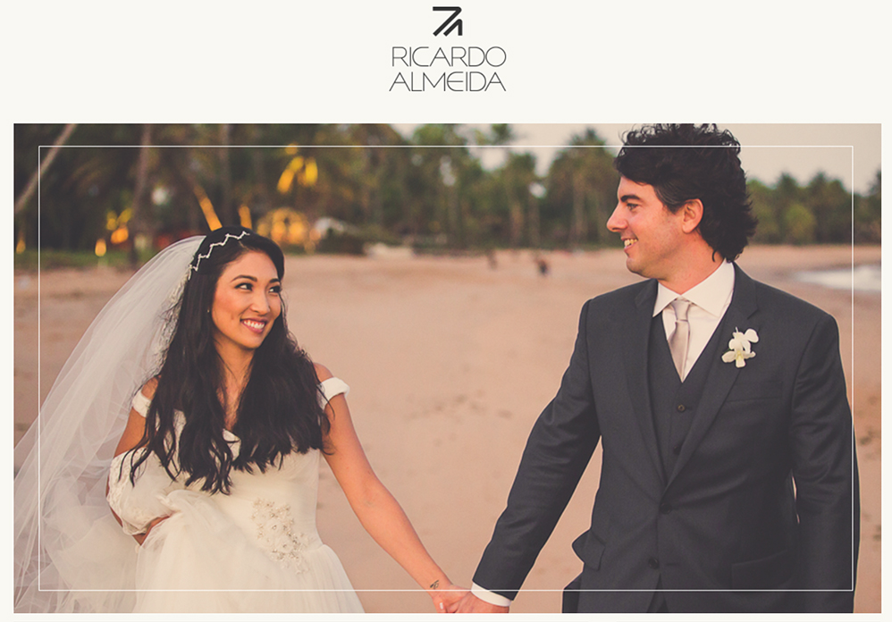 Foto Ricardo Almeida posta um casamento na praia com fotos nossas em seu site Foto Ricardo Almeida posta um casamento na praia com fotos nossas em seu site - Imagem 0